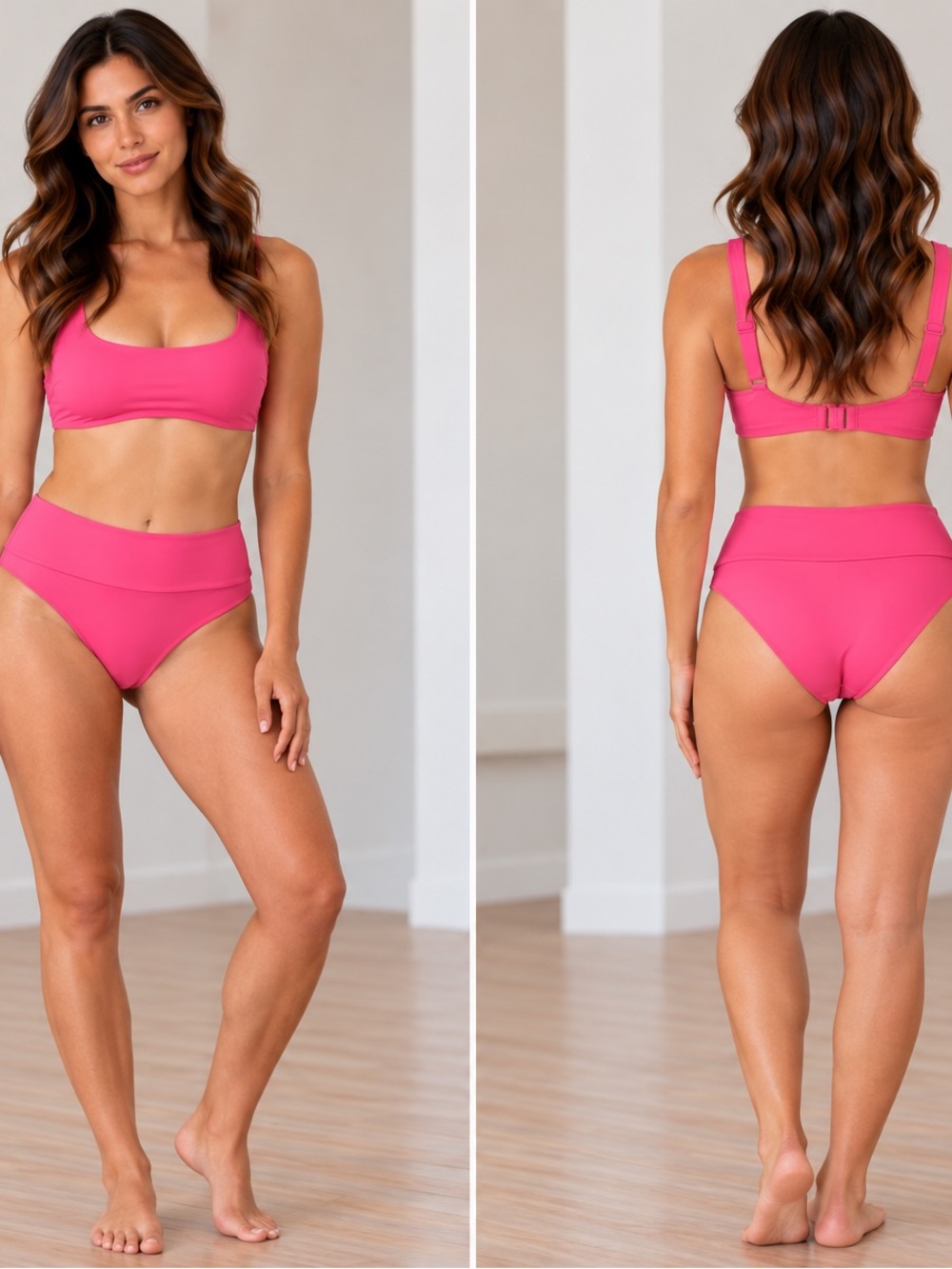 NWT Athleta High-Waist Bikini Set